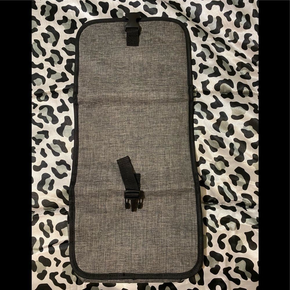 Macy's Men’s Hanging Toiletries Bag One Size Heather Gray Travel Bag NWT - Picture 3 of 7